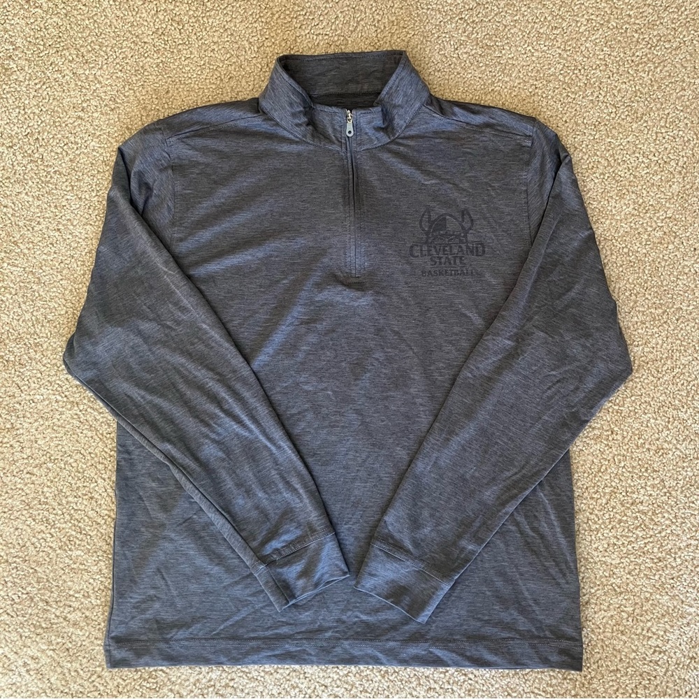 Cleveland State Basketball Lightweight Quarter Zip